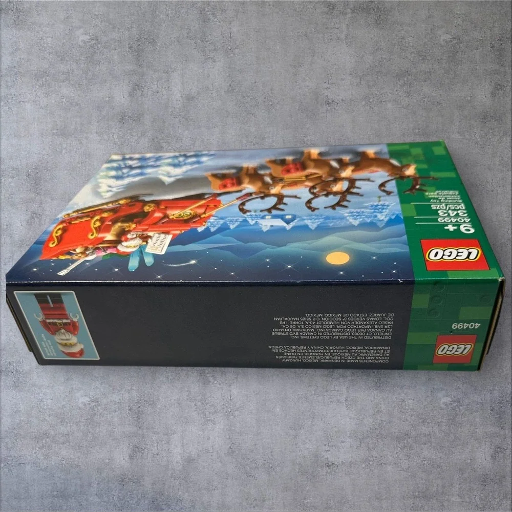 LEGO 40499 Santa's Sleigh 343‎ Pcs Building Toy Christmas Gift Lego Lovers
